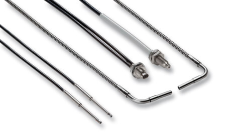 Chemical resistant fiber sensor heads